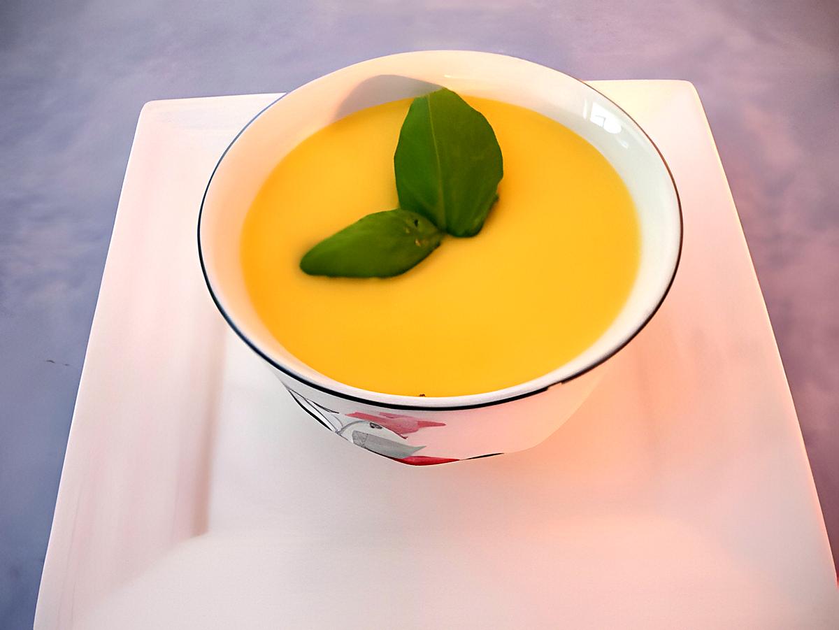 recette Potage à la courge