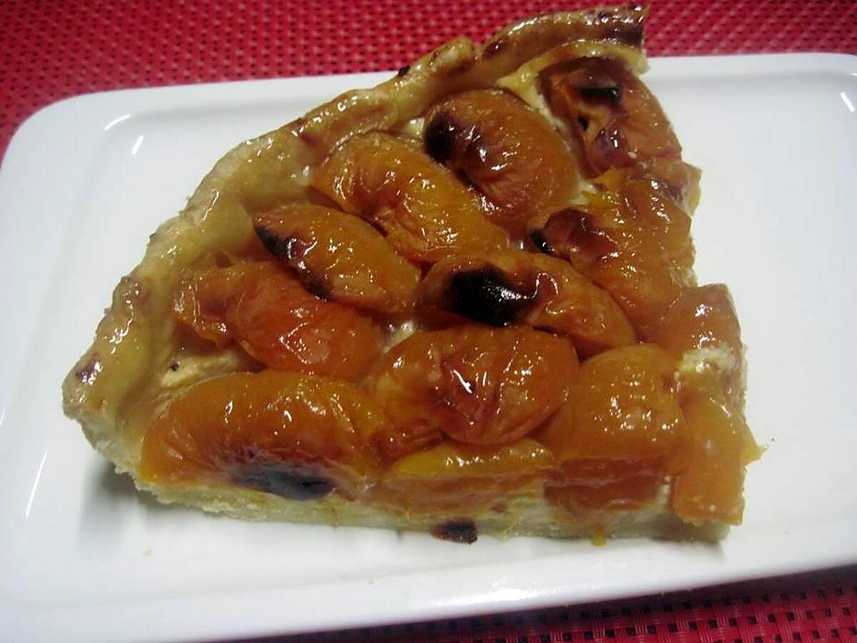 recette Tarte aux abricots.et Mascarpone.