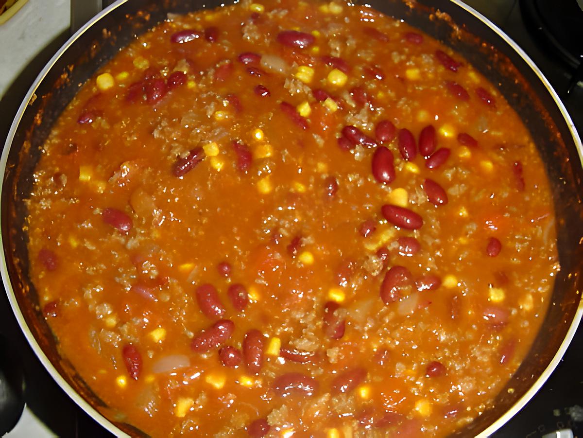 recette Chili con carne