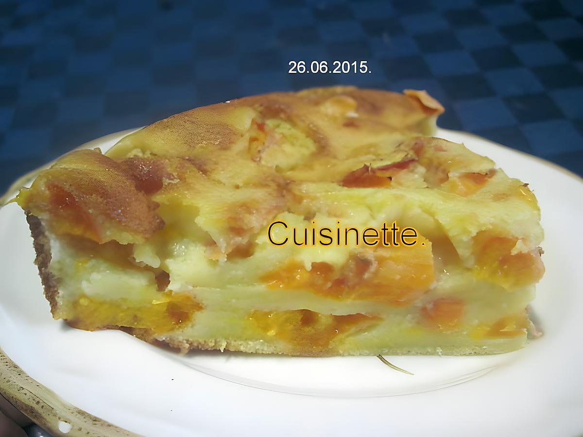 recette Clafoutis aux abricots.