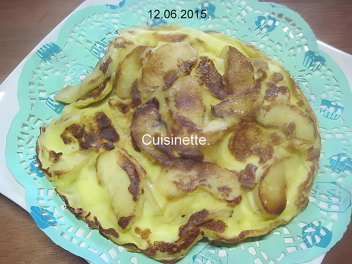 recette Omelette aux pommes.