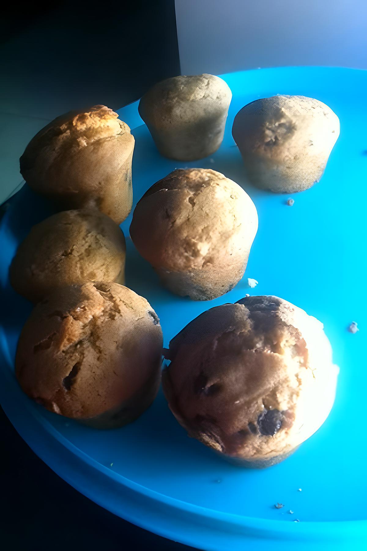 recette Muffin aux pépites de chocolat