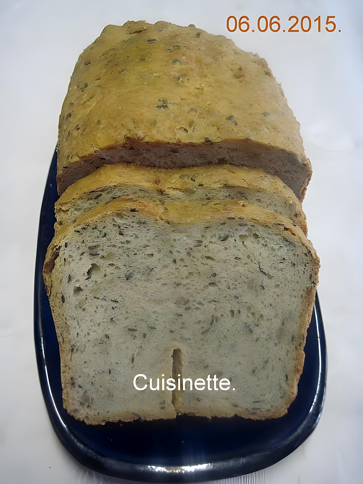 recette Pain aux céréales en machine à pain.