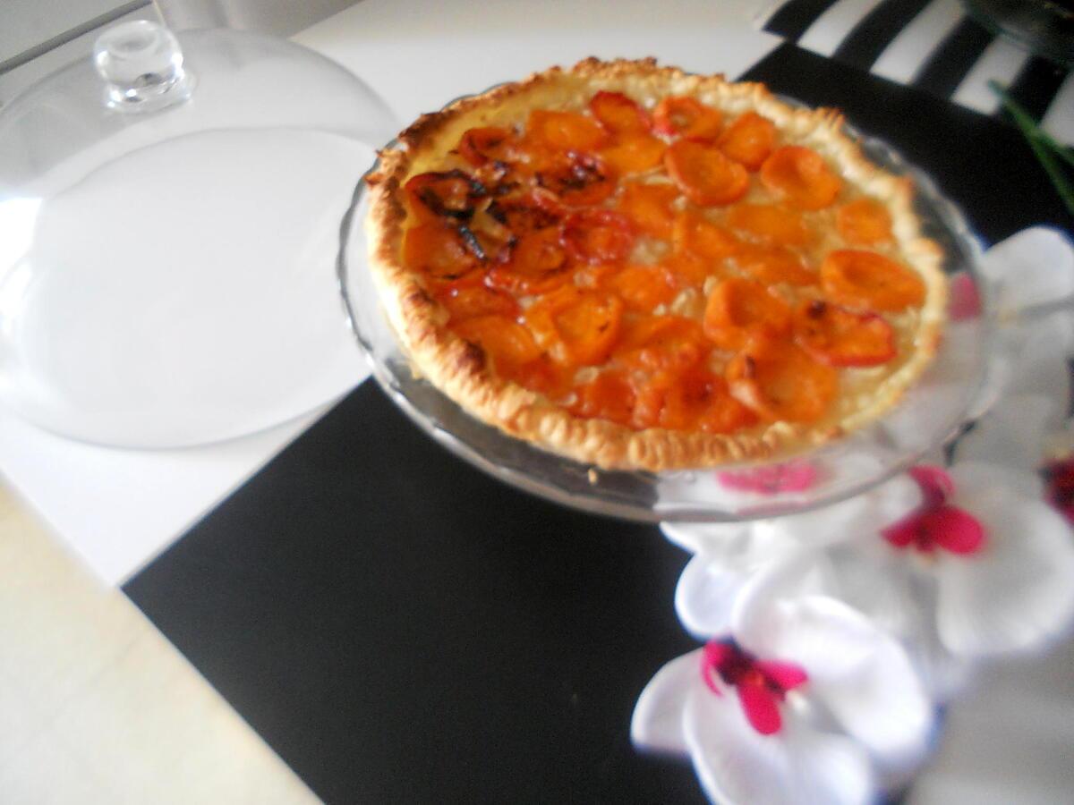 recette Tarte a l'abricot et a l'amande