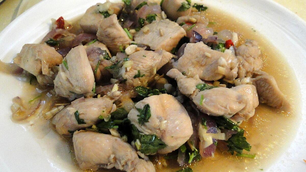 recette Poulet à la citronnelle (recette de la BBC)