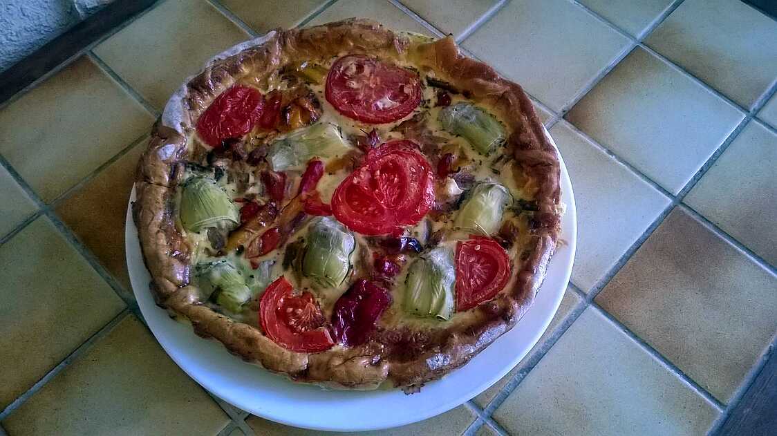 Recette de Tarte mi-Bretonne - mi-Provençale.