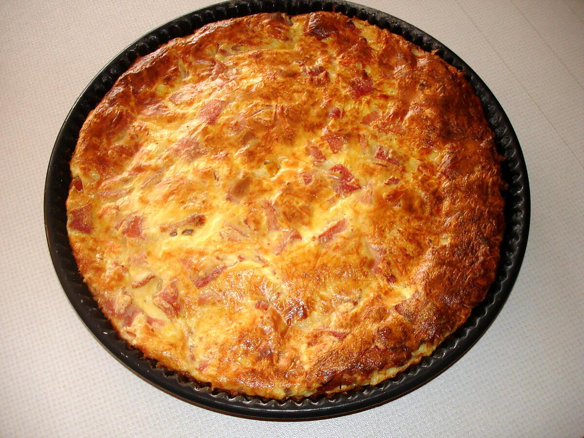 recette Quiche sans pâte