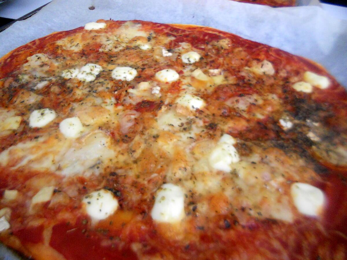 recette Pizza aux fromages
