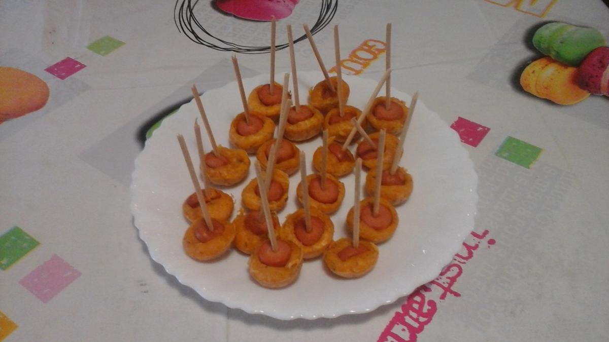 recette POPCAKES AUX KNACKYS