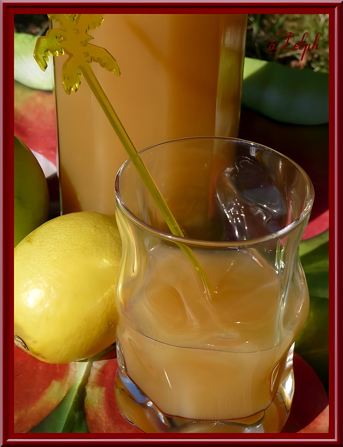 recette Jus de pommes et de poires