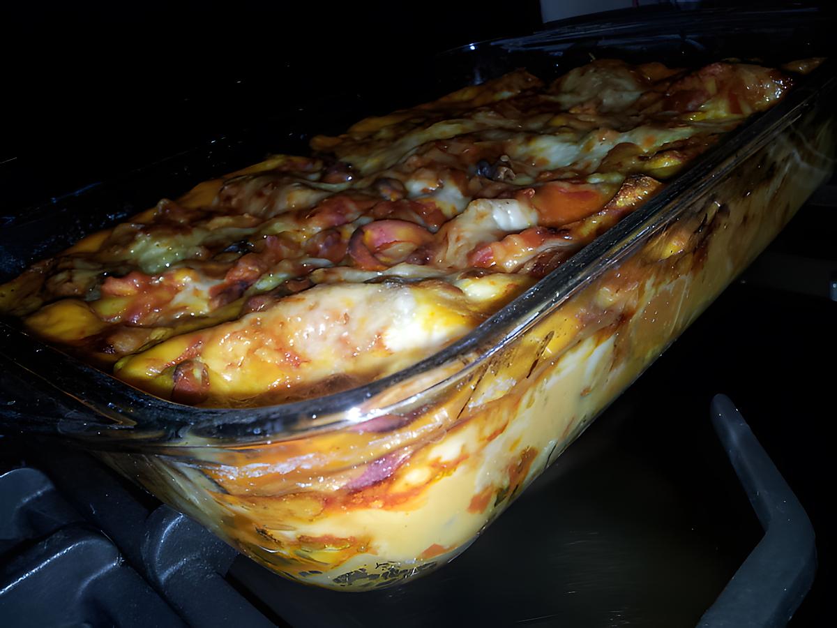 recette Lasagnes au fruit de mer et curry