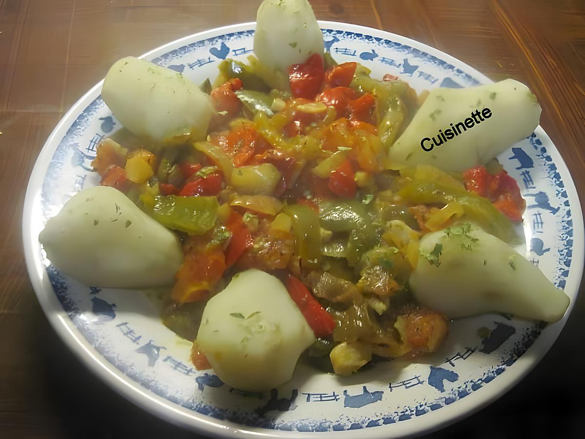 recette Topinambours accompagnés de légumes