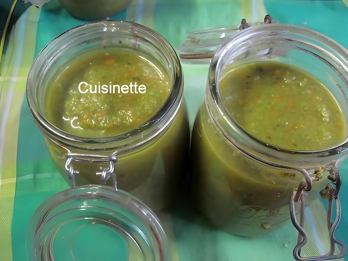 recette Soupe de légumes. stérilisés.