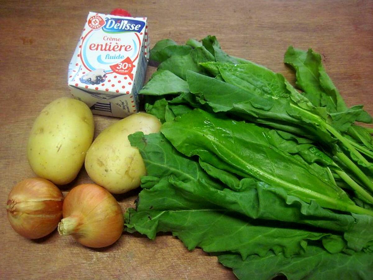 recette Soupe à l'oseille.