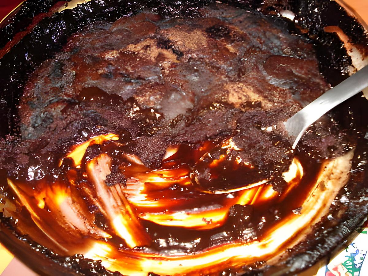 recette Gâteau-pouding au chocolat (recette très facile)