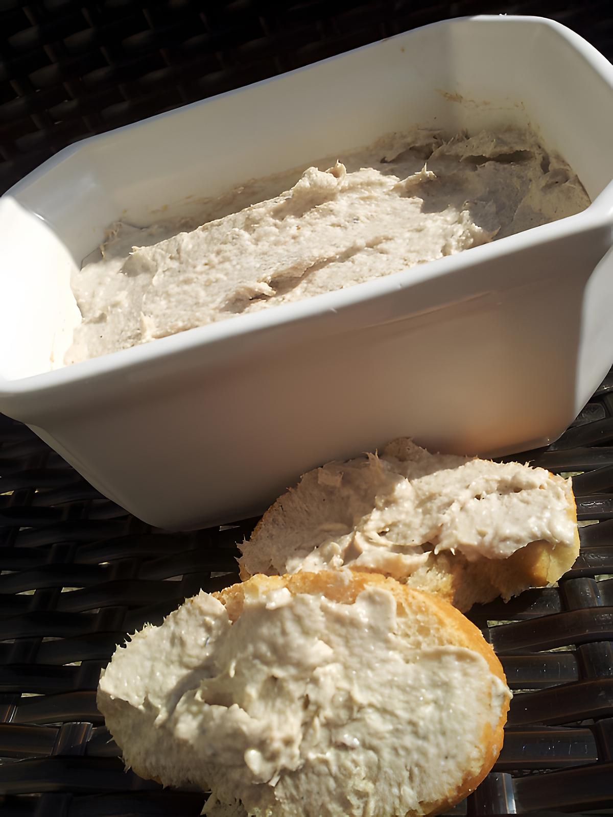 recette Rillettes de sardines-mascarpone