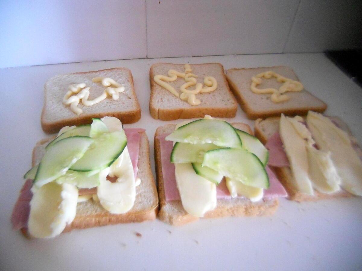 recette Sandwich jambon babybel pique nique de PAPA