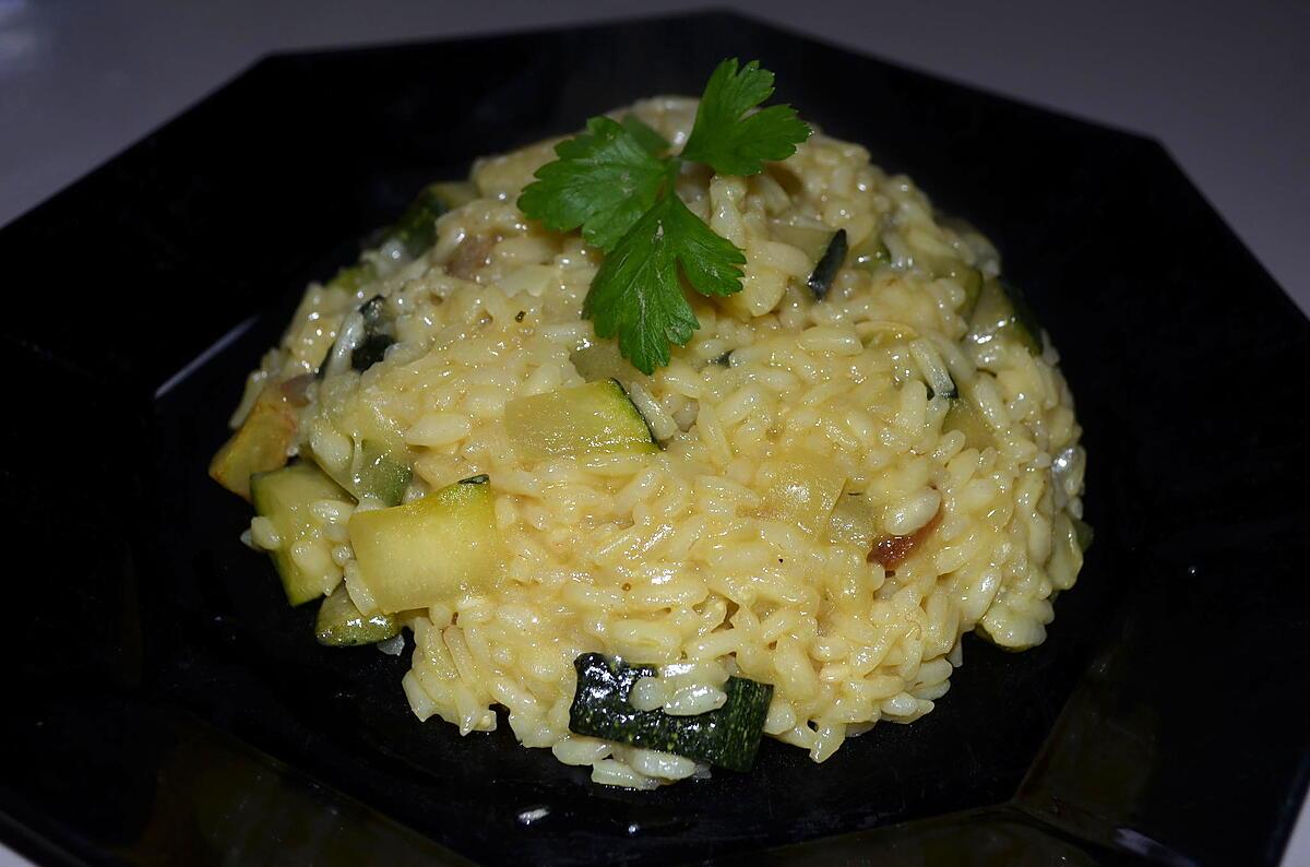 recette RISOTTO AUX COURGETTES