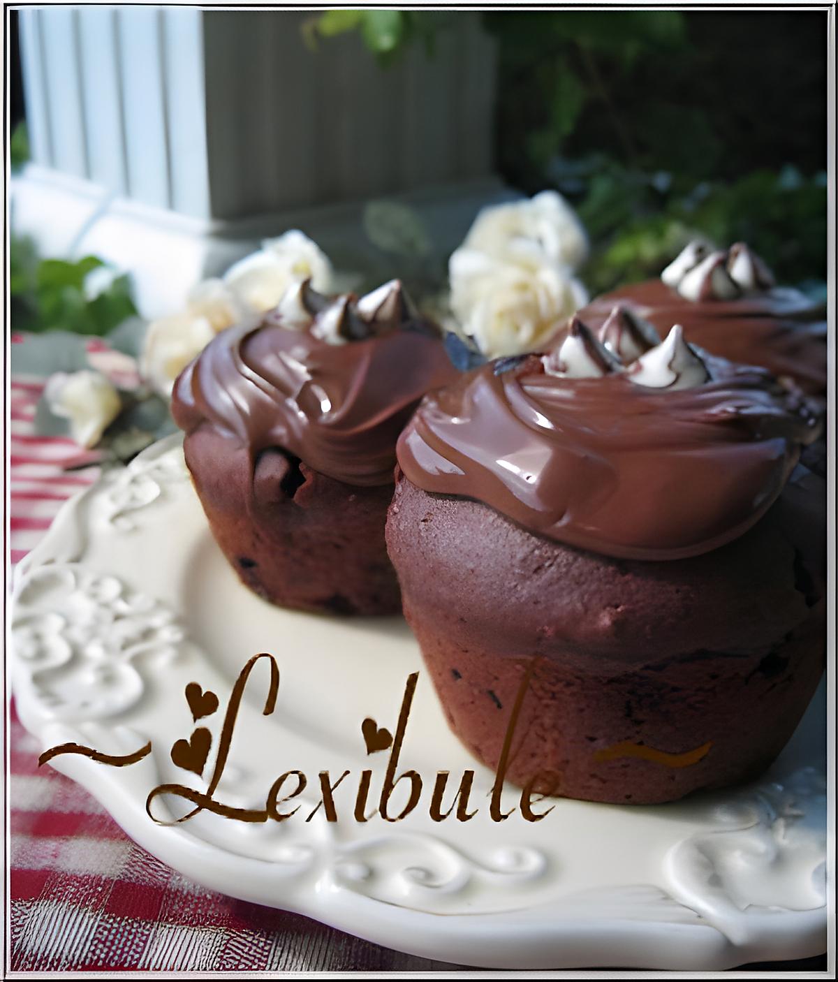 recette Muffins brownies au chocolat