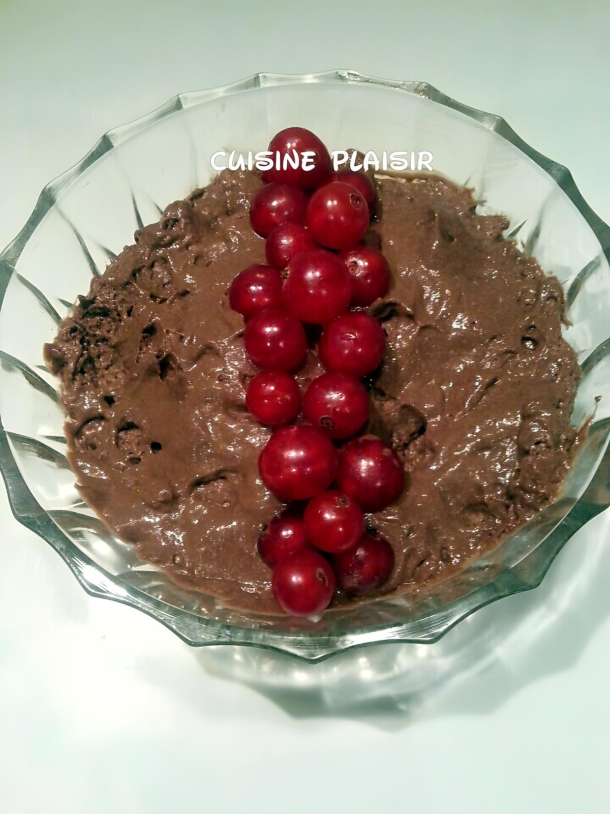 recette Mousse au chocolat ultra simple
