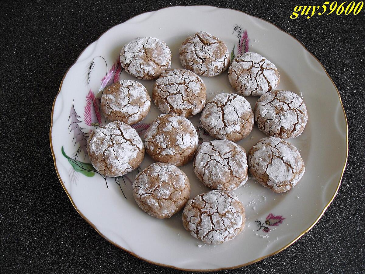 recette biscuits craquelés a la pâte a tartiner