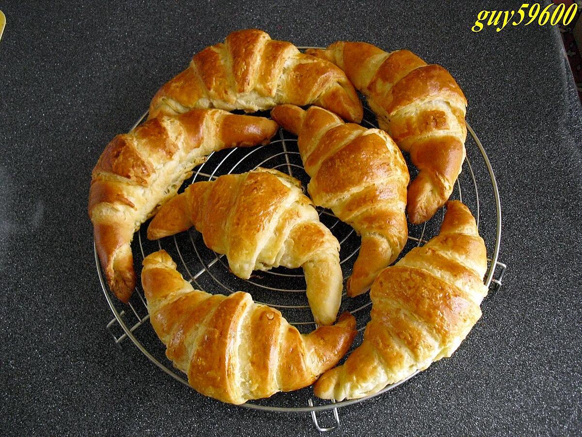 recette croissants