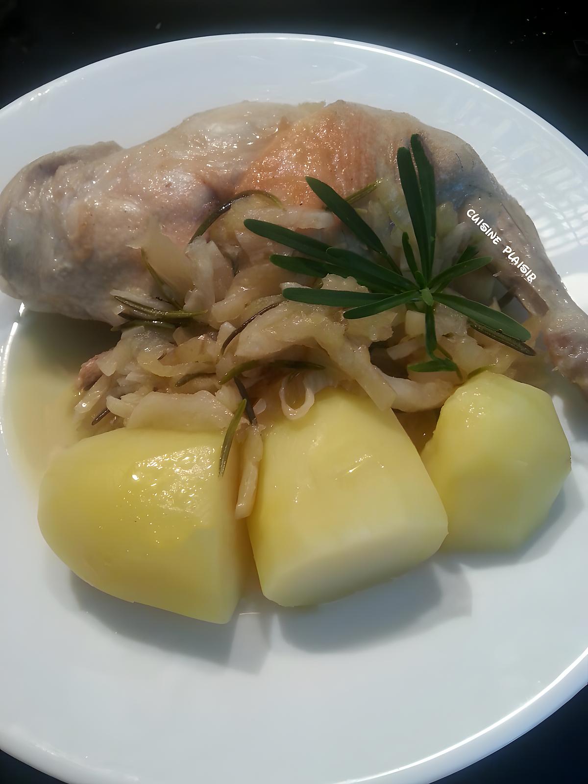 recette Cuisses de lapin au fenouil et au romarin