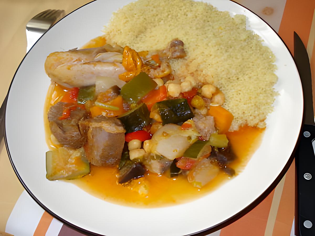 recette Couscous à ma façon