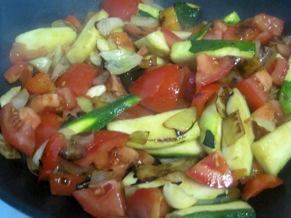 recette Boudin blanc aux légumes d'été.