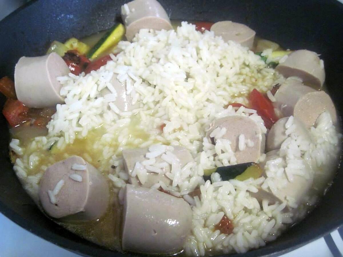 recette Boudin blanc aux légumes d'été.