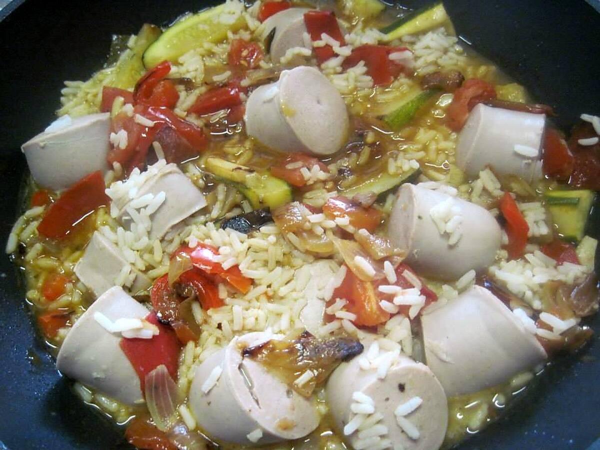 recette Boudin blanc aux légumes d'été.