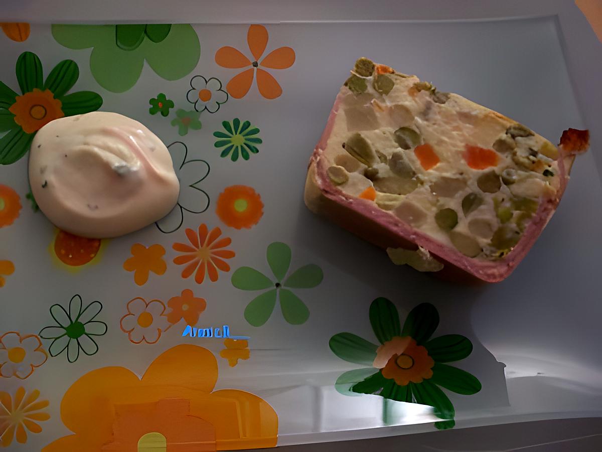 recette jambon-macédoine en terrine