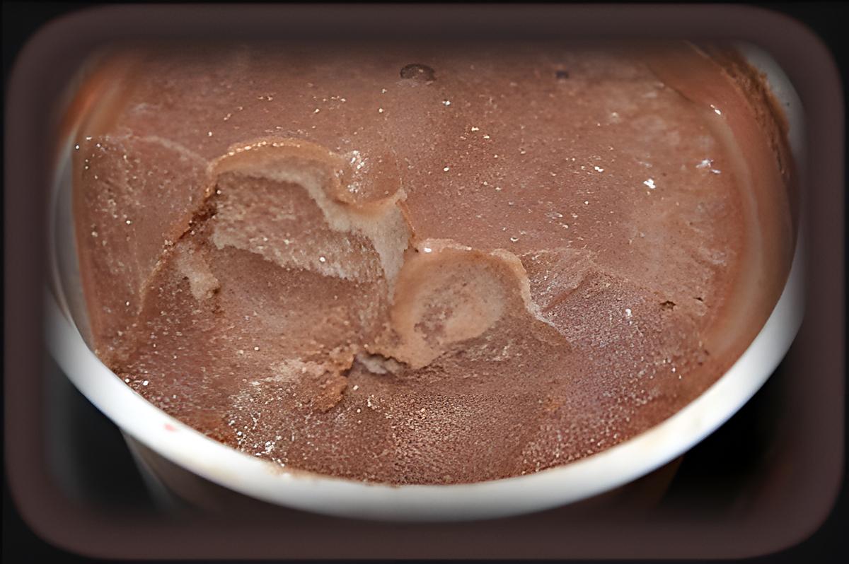 recette GLACE AU NUTELLA