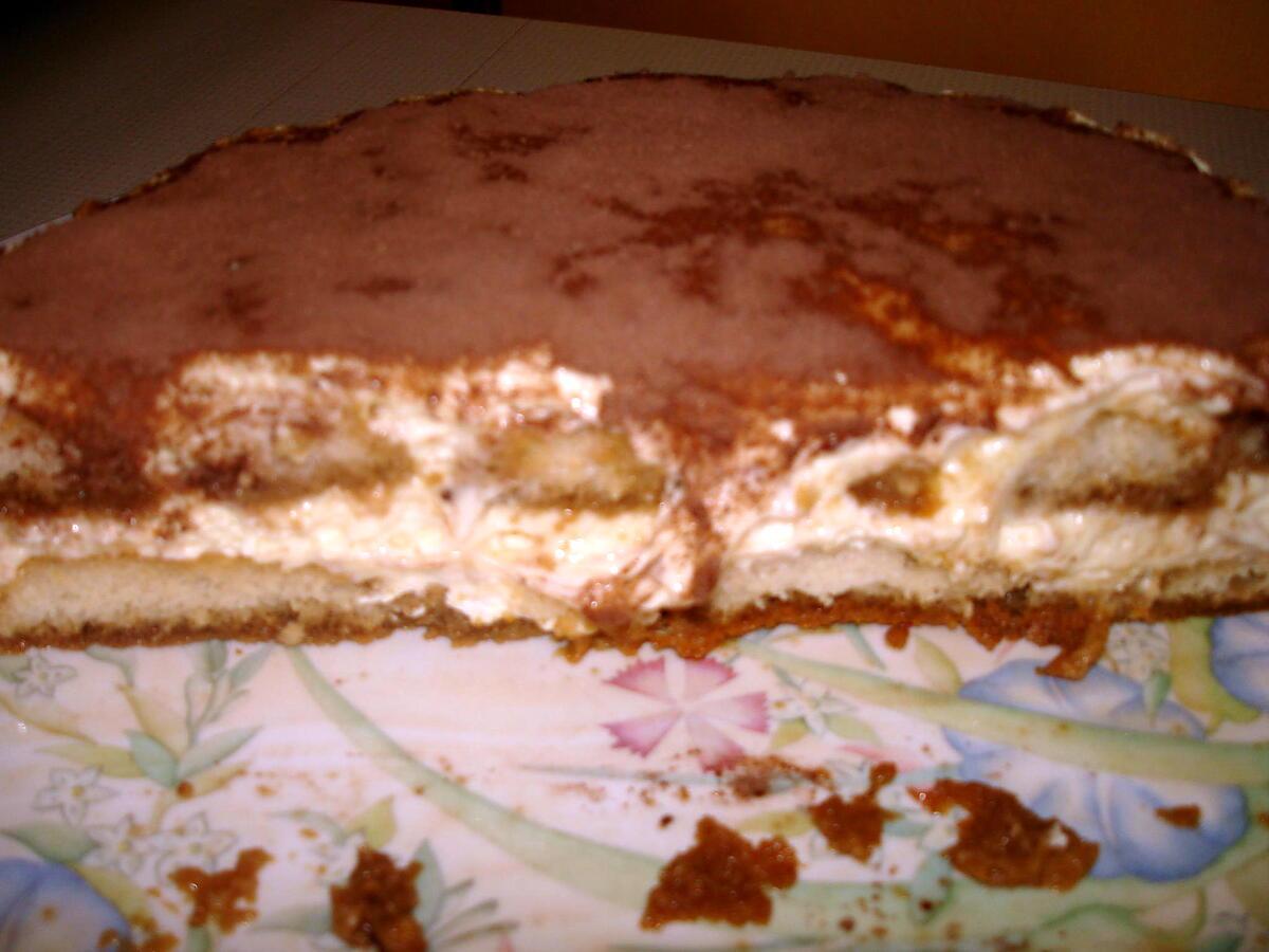 recette Tiramisu (en cercle )