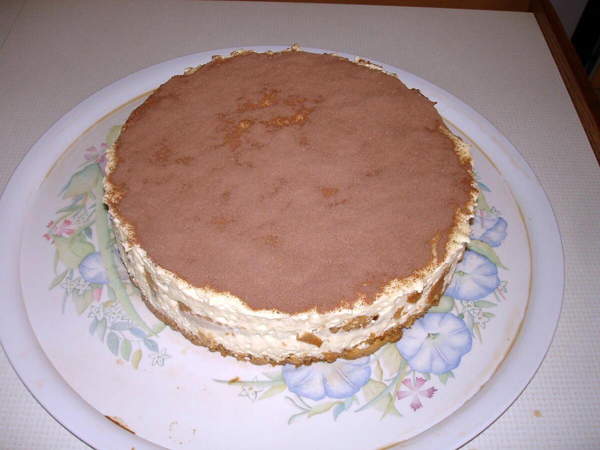 recette Tiramisu (en cercle )