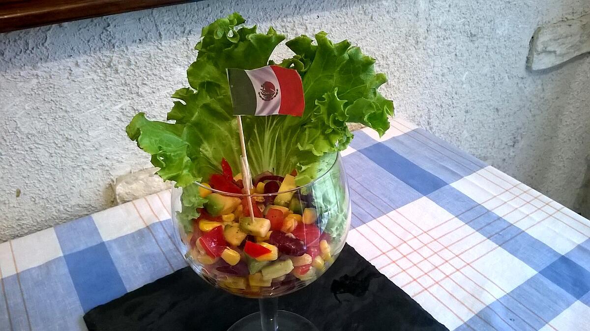 recette LA SALADE MEXICAINE Express