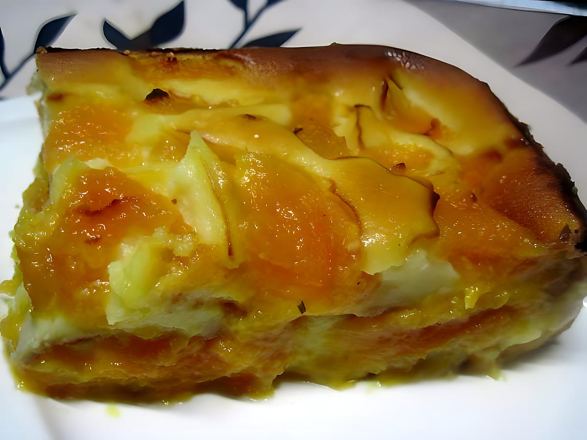 recette Clafoutis au melon et mascarpone.