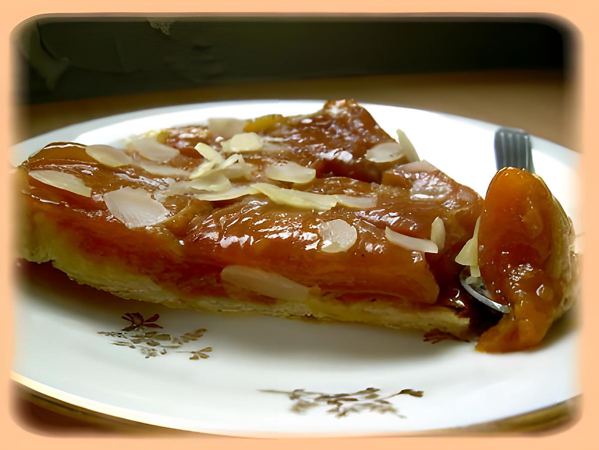recette tarte tatin à l'abricot