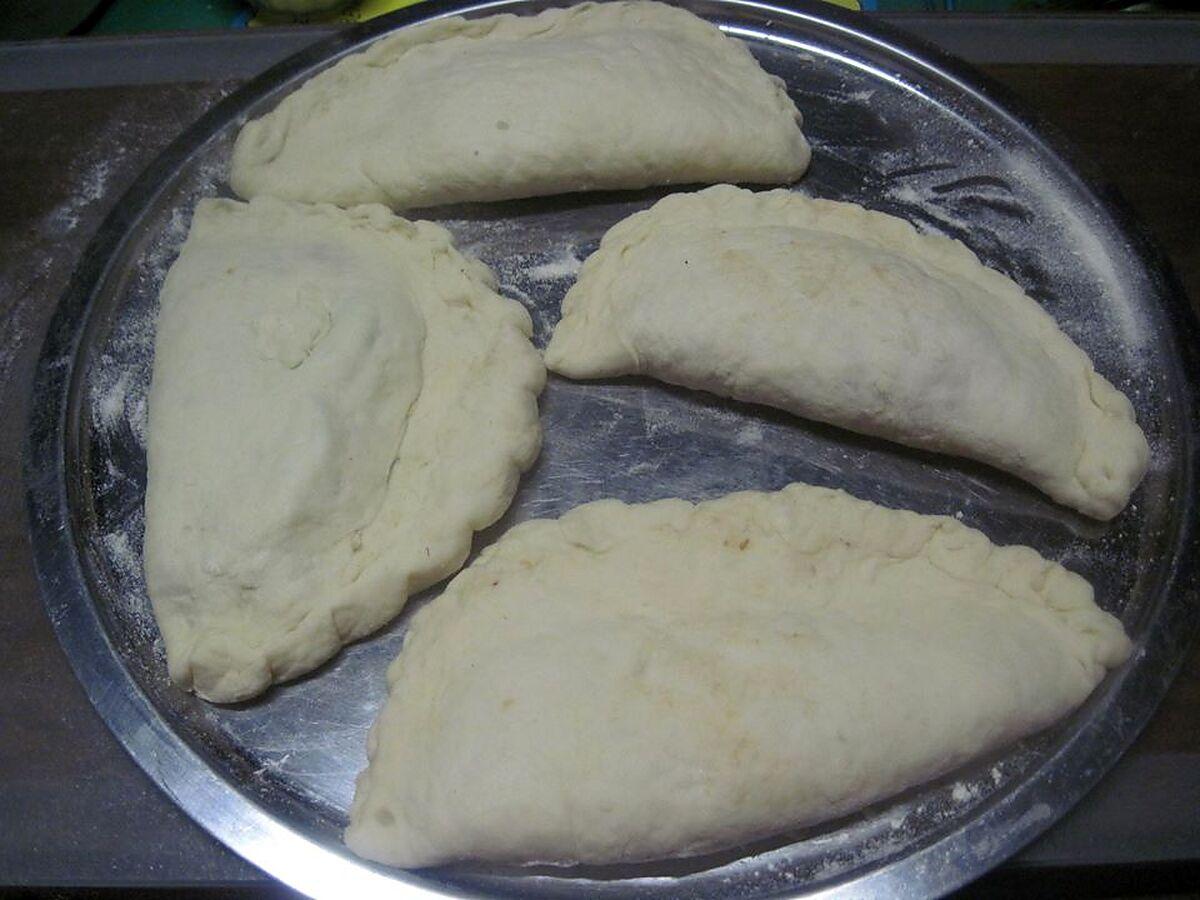 recette Chees naan garnis de viande/ basilic.