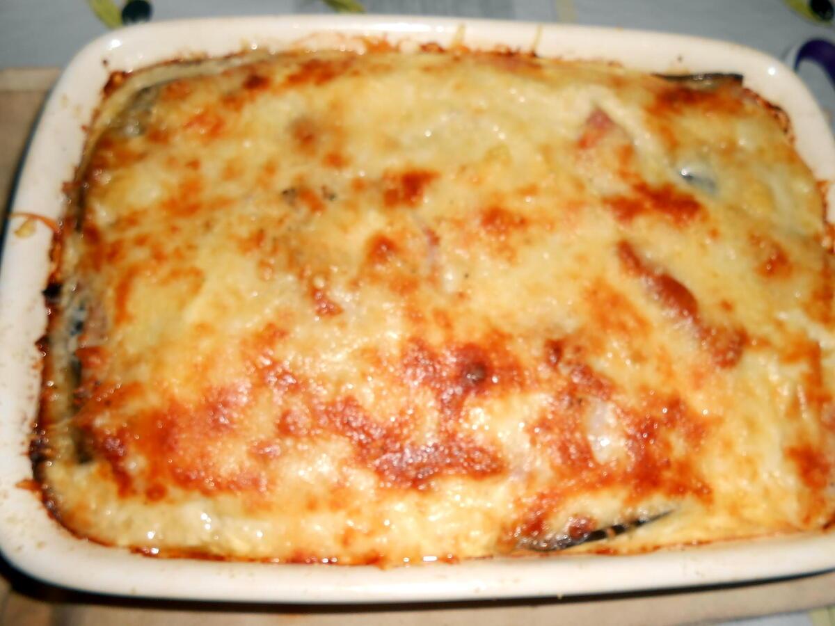 recette MELANZANE ALLA PARMIGIANA BIANCA