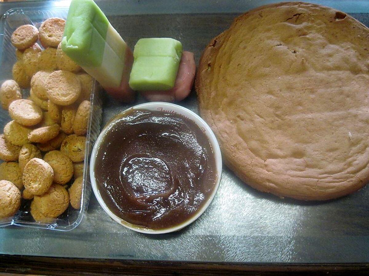 recette Gâteau crème de marron. sans cuisson.anniversaire.