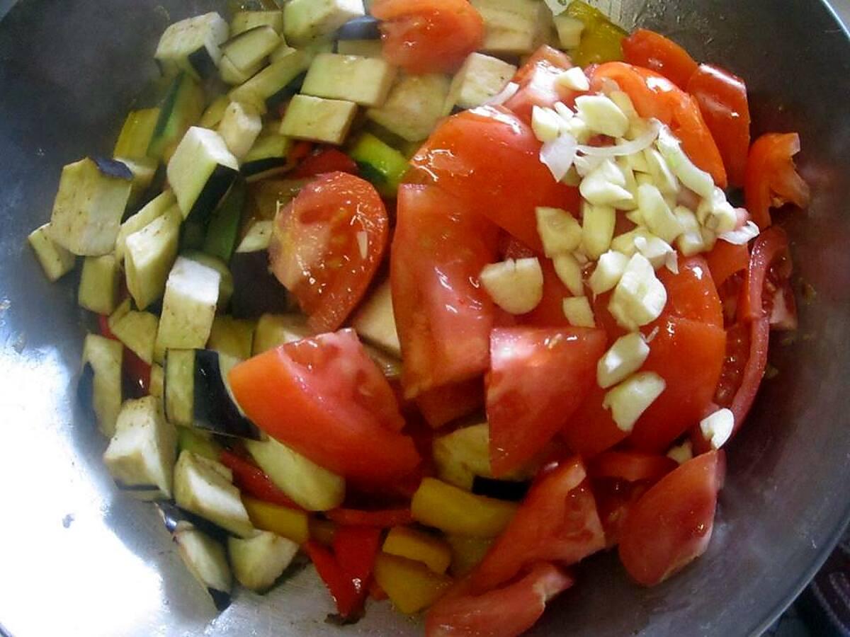 recette Ratatouille " maison "WOK.