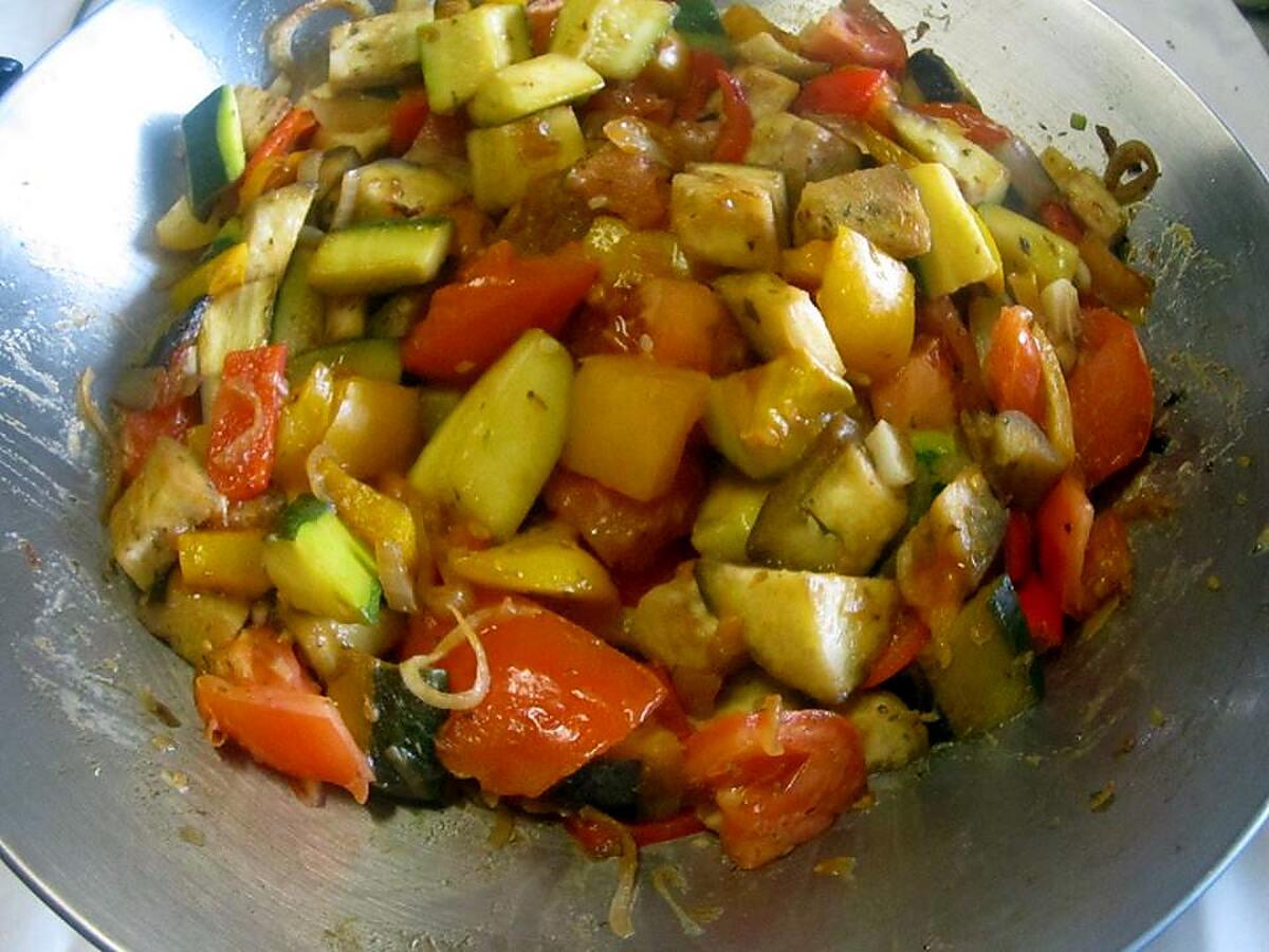 recette Ratatouille " maison "WOK.