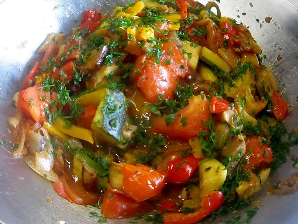 recette Ratatouille " maison "WOK.