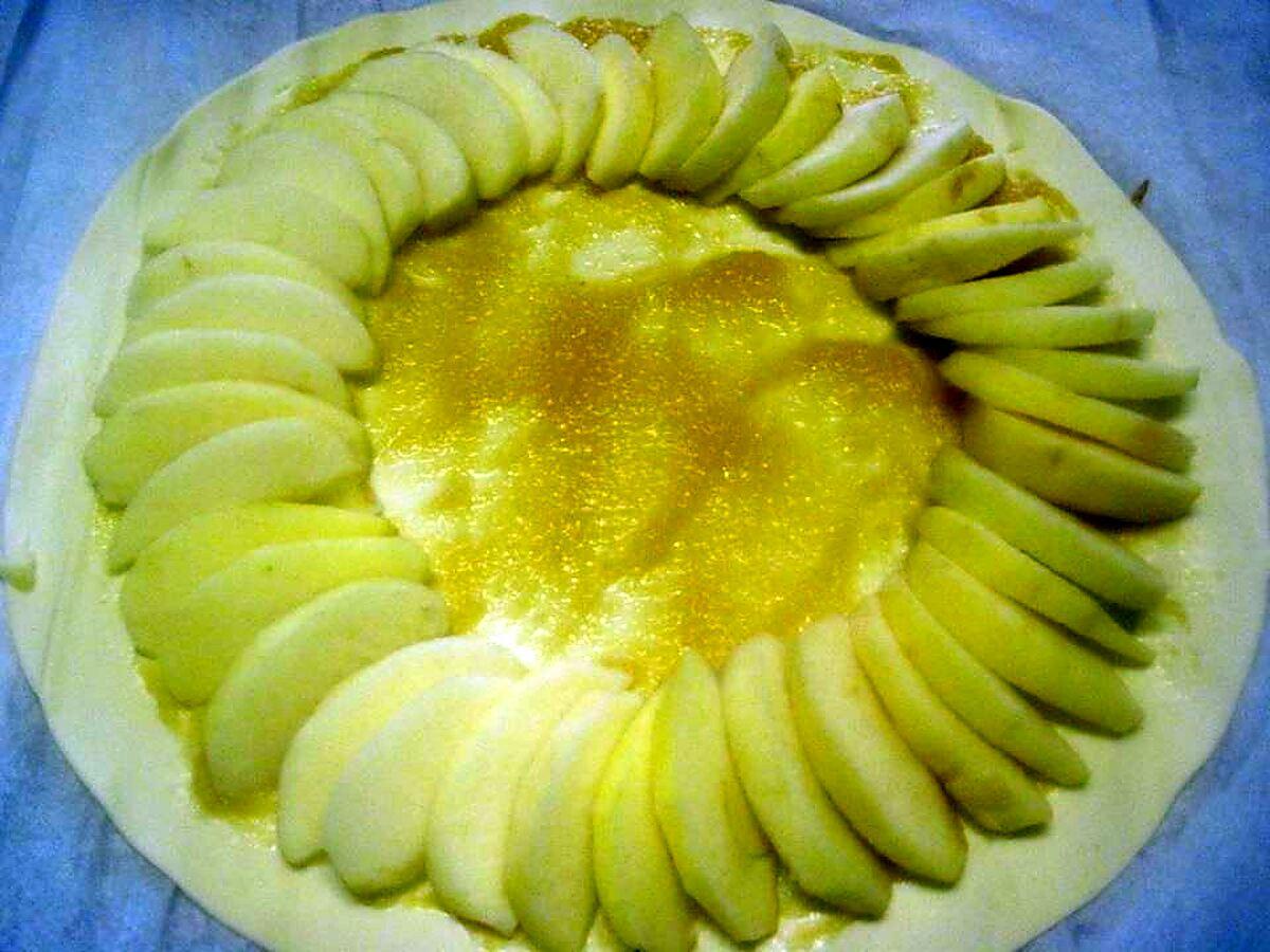 recette tourte aux pommes.