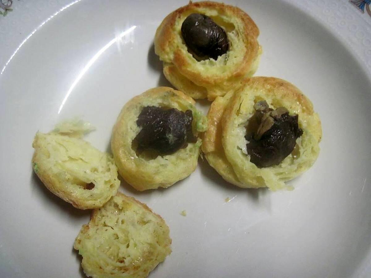 recette Escargots au gougères.