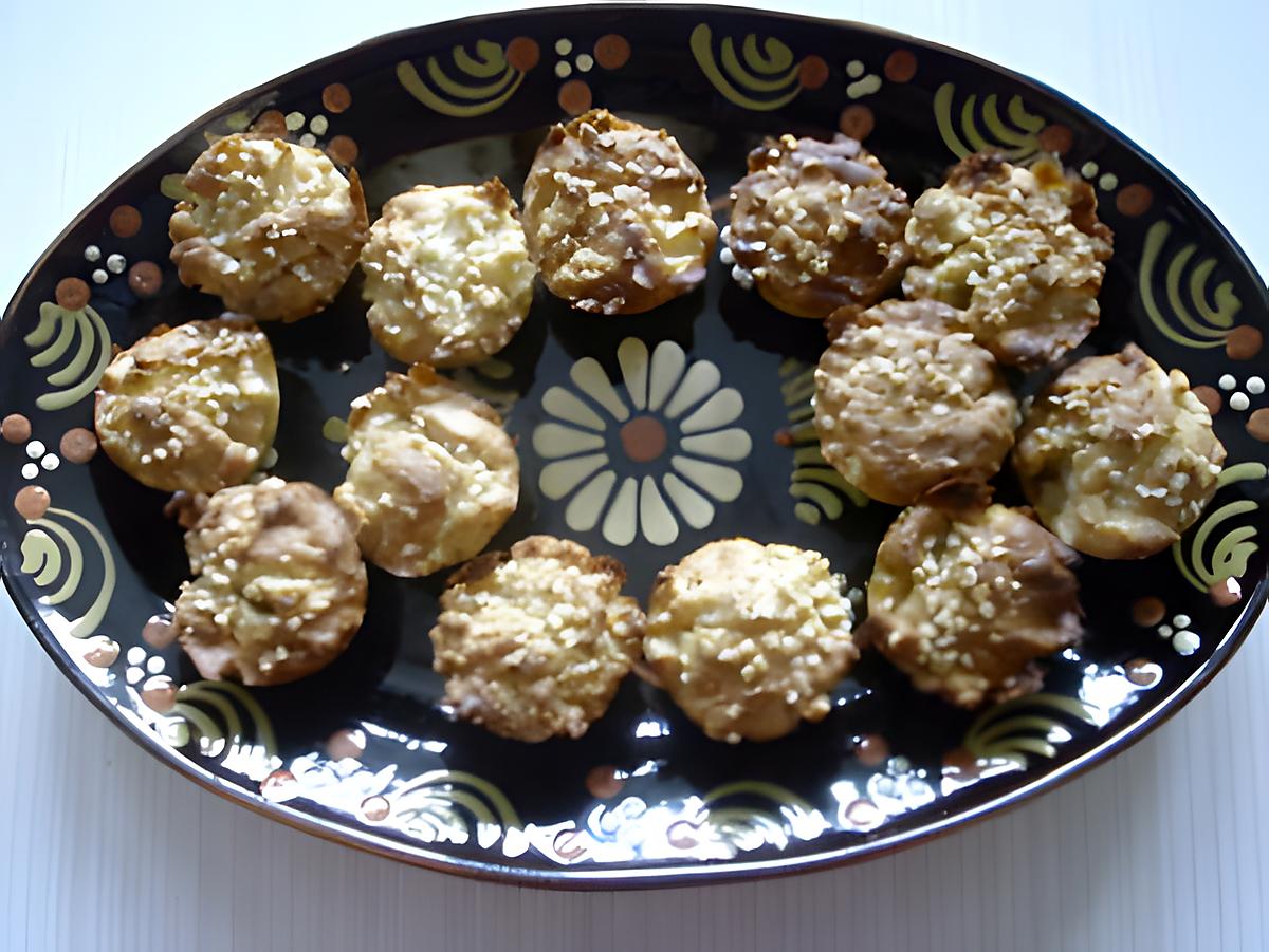 recette MUFFINS POMMES-AMANDE