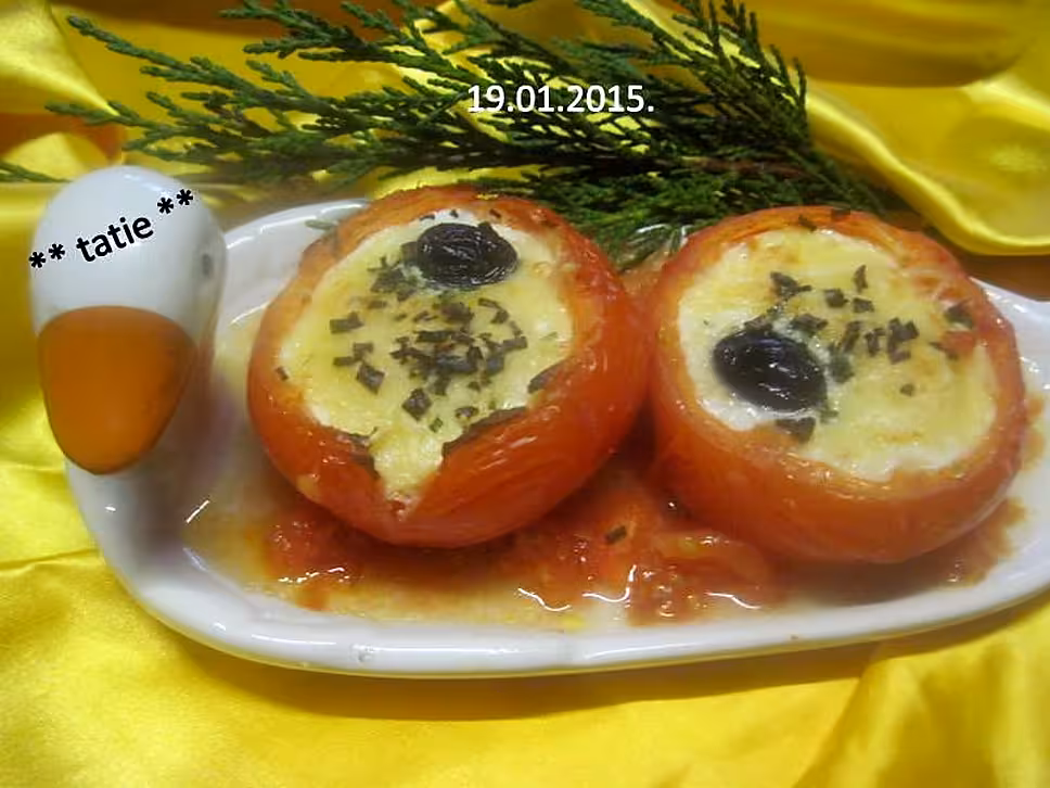 recette Tomates farcies aux œufs.