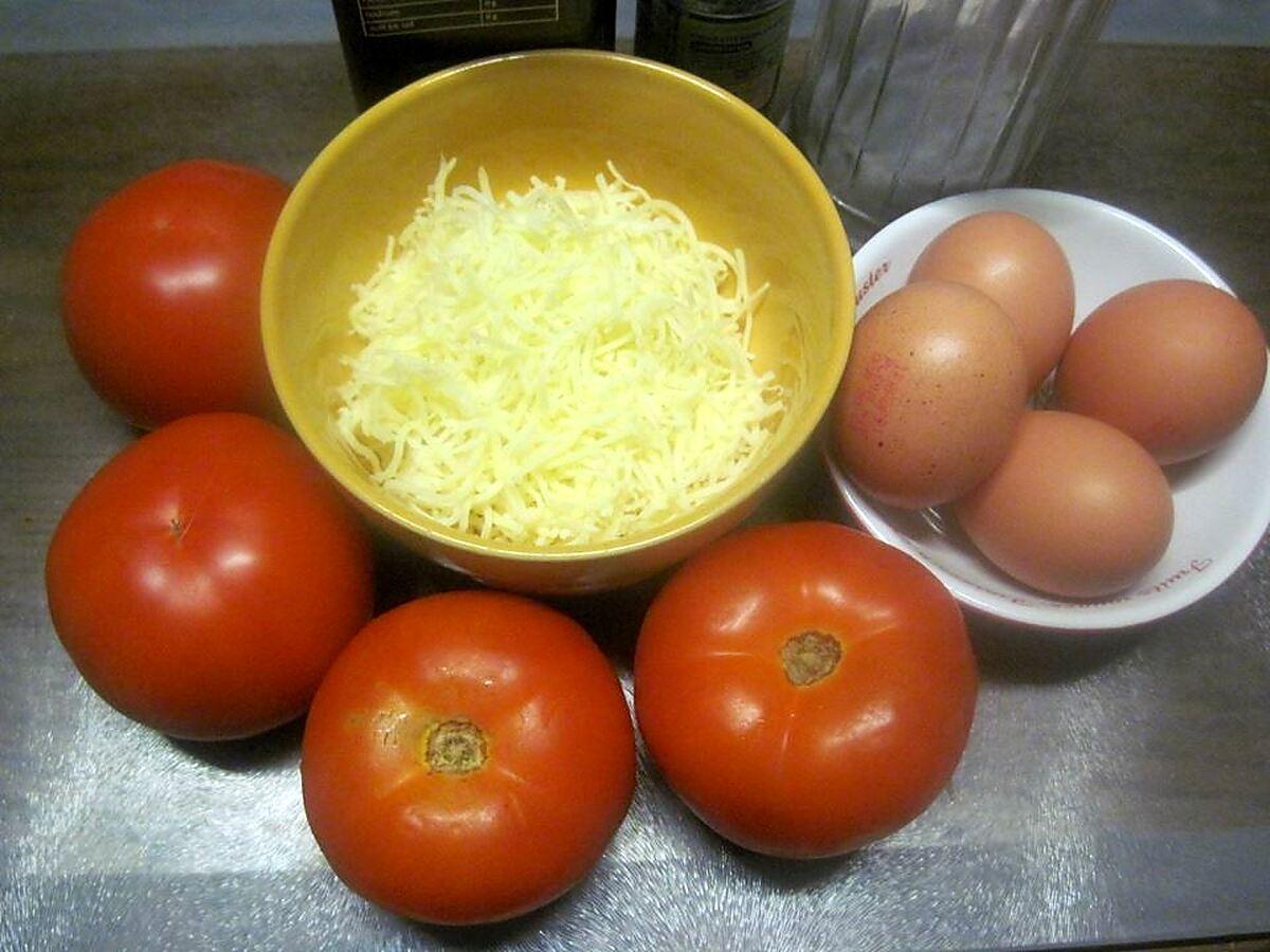 recette Tomates farcies aux œufs.