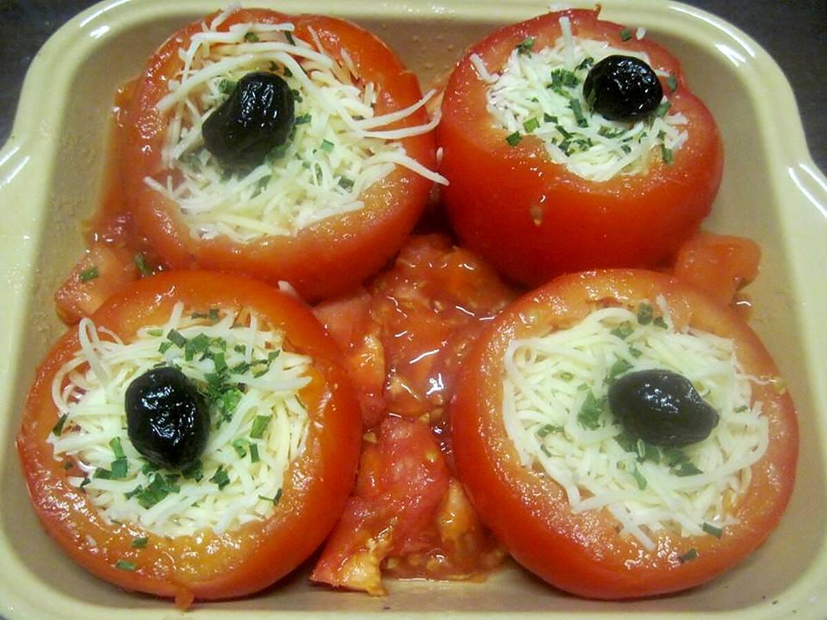 recette Tomates farcies aux œufs.
